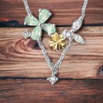 Four leaf Clover Pendant Adjustable Chain Necklace   American Style Luck Pendant   925 Silver Luck Necklace  Silver Four leaf Necklace3