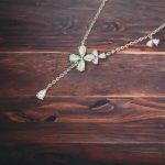 Four leaf Clover Pendant Adjustable Chain Necklace   American Style Luck Pendant   925 Silver Luck Necklace  Silver Four leaf Necklace5