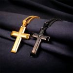 Jesus Bible Cross Necklace for Men and Women   Symbolic Jewelry   Metal Cross Pendant Necklace   Men s and Women s Faith Inspired Jewelry7