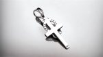 S925 Silver Cross Necklace Pendant Stylish Cross Necklace light 5