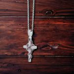 Vintage Snake Cross Pendant Necklace with AAA Zircon Stones   18K Gold Electroplating Necklace   Snake Pendant Necklace   Cross Pendant8