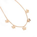 clavicle butterfly choker necklace european style chokers necklace 8