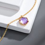 womens amethyst necklace natural 4