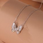 S925 Sterling Silver Butterfly Necklace