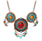 Bohemian Diamond Alloy Womens Necklace 5