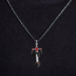 Dragon Sword Stainless Steel Chain Necklace 3 1